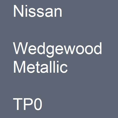 Nissan, Wedgewood Metallic, TP0.